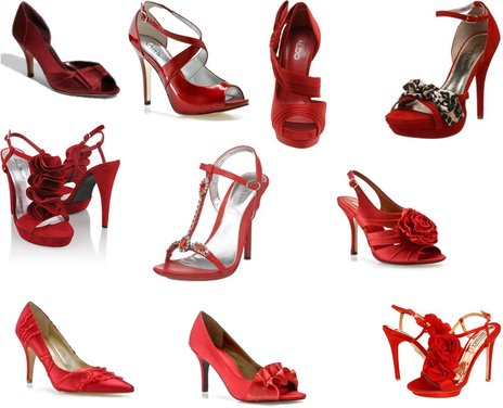 High Heels Merah