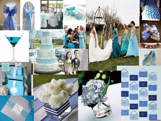 Tema pernikahan biru
