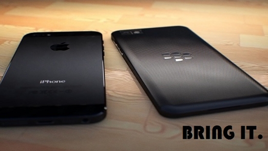 iphone 5 vs blackberry z10