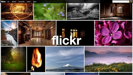 fitur dan desain baru flickr