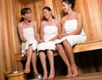 mandi sauna