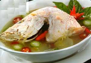 Resep Sup Kepala Ikan Kakap, Enak Dan Bergizi