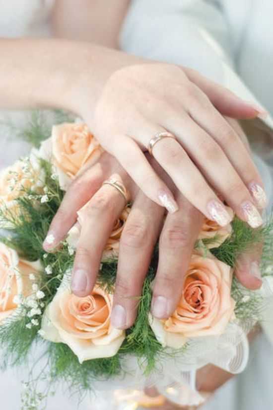nail art untuk pernikahan